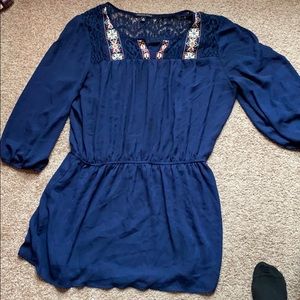 Shirt/dress with tights